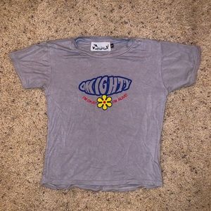 grey omighty baby tee